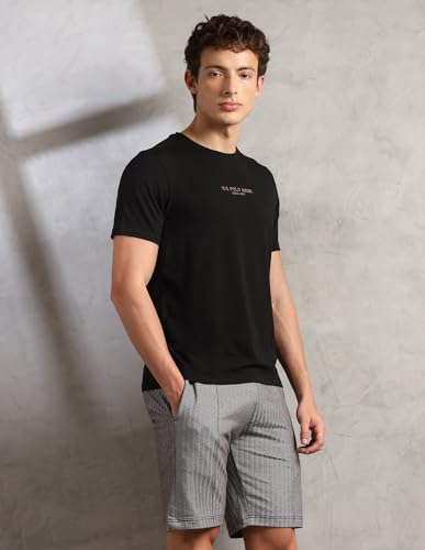 Image of U.S. Polo ASSN. Mens PE005 Premium Supima Cotton Breathable Lounge T-Shirt