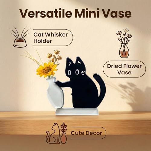 Porta Bigotes de Gato Magnético de Acrílico - Set de 4 miniatura 4