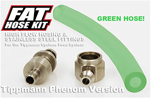 Techt Fat Hose Kit (Clear) For Tippmann Phenom Markers #TOP2
