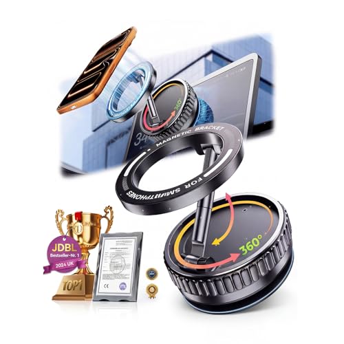 JDBL 8.0 Upgrade Magnetische Handyhalterung Auto Magnet【Stabilisierung-98% weniger Vibration】For Magsafe Autohalterung【M...
