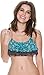Maaji Women's Cloudy Greyhounds Flutter Bikini Top