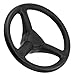 Caltric Steering Wheel compatible with John Deere D105 D120 D125 D130 D140 E100 E120 E130 E140 E150