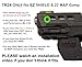 LASERPRO Red Laser Kit for S&W Smith-Wesson® Equalizer, Shield™ EZ® 380 and 9mm, M&P®22 Compact w/LASERPRO Holster, Touch-Activated ArmaLaser TR28S / TR28 Red Laser Sight