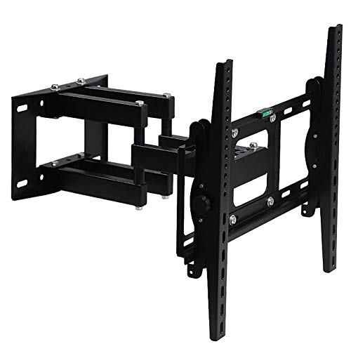 TV-Halterung, TV-Wandhalterung, Universal 32-55-Zoll-TV-Ständer Teleskop drehbare Wandhalterung TV-Halterung, max. VESA 400X400mm, 20 kg