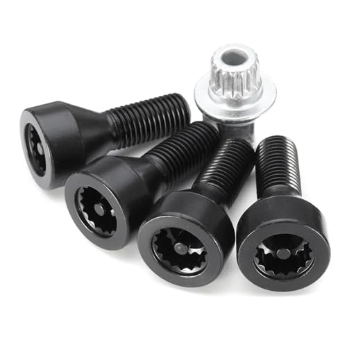 zC[{g Compatible With Mini E32 E34 1 3 5 6 5PCS M12 X 1.5 zC[bNZbg O{g OE 36136786419 36131180882 36136764057 ƌ݊