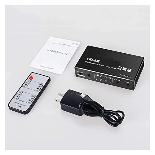 Switch Splitter Converter Matrix 4K pour éliminer les conflits d'écrans - 6