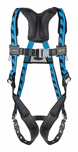 Image of Miller by Honeywell Titan by AC-TB /UBL AirCore Full Body Harness, Large /X-Large, Blue