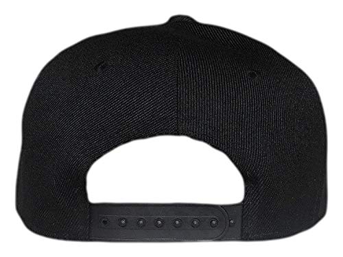 Krystle Hip Hop Snapback Cap Black