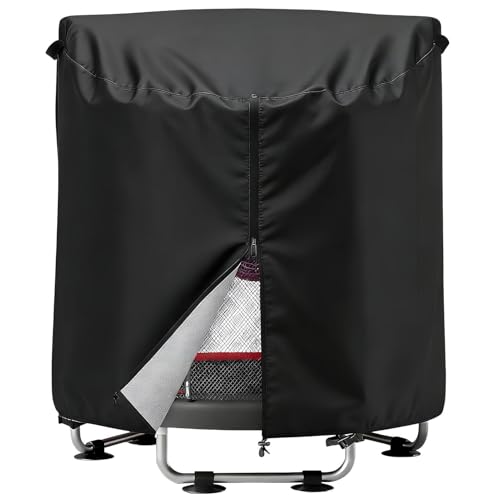 Housse de trampoline UPF 50+ pare-auvent haute protection pour extérieur