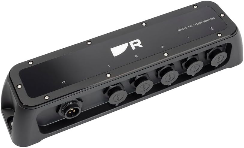RNS-5 Ethernet Switch - 5-Port Gigabit Network Hub for Vehicle Communication Systems