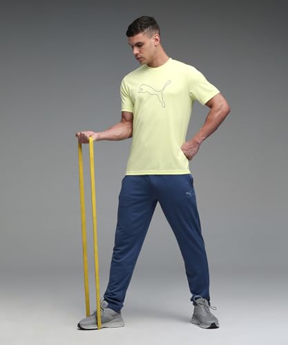 Image of Puma Men Polyester Solid Regular Fit T-Shirt