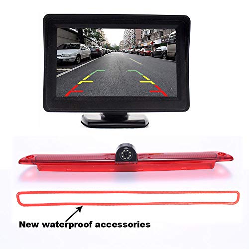 HD Brake Light Backup Camera with 4.3 Inch LCD Monitor - Image 3