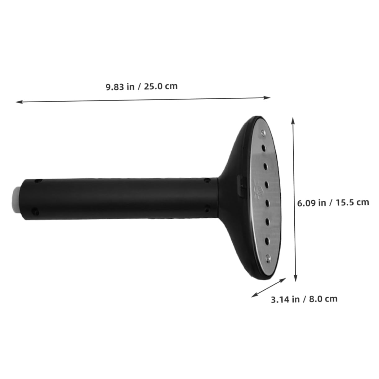 Garneck Travel Nozzle Long Steam Nozzle Brush for Clothing Easy Install Steam Ironing Accessories