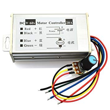 Robocraze 9-60V DC Motor Speed Controller | Adjustable Speed Controller with Reversible PWM Switch for E-Bike - (Pack of 1) (B07F58QCXN) Amazon Price History, Amazon Price Tracker