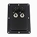 Seismic Audio - Pair of Jack Plates with Dual Speakon and Dual 1/4