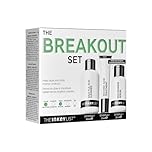 The INKEY List Breakout Set, Salicylic Acid Cleanser, Niacinamide Serum & Succinic Acid Treatment, Nourishing Skincare Set, Targets Breakouts, Suitable For Blemish Prone Skin