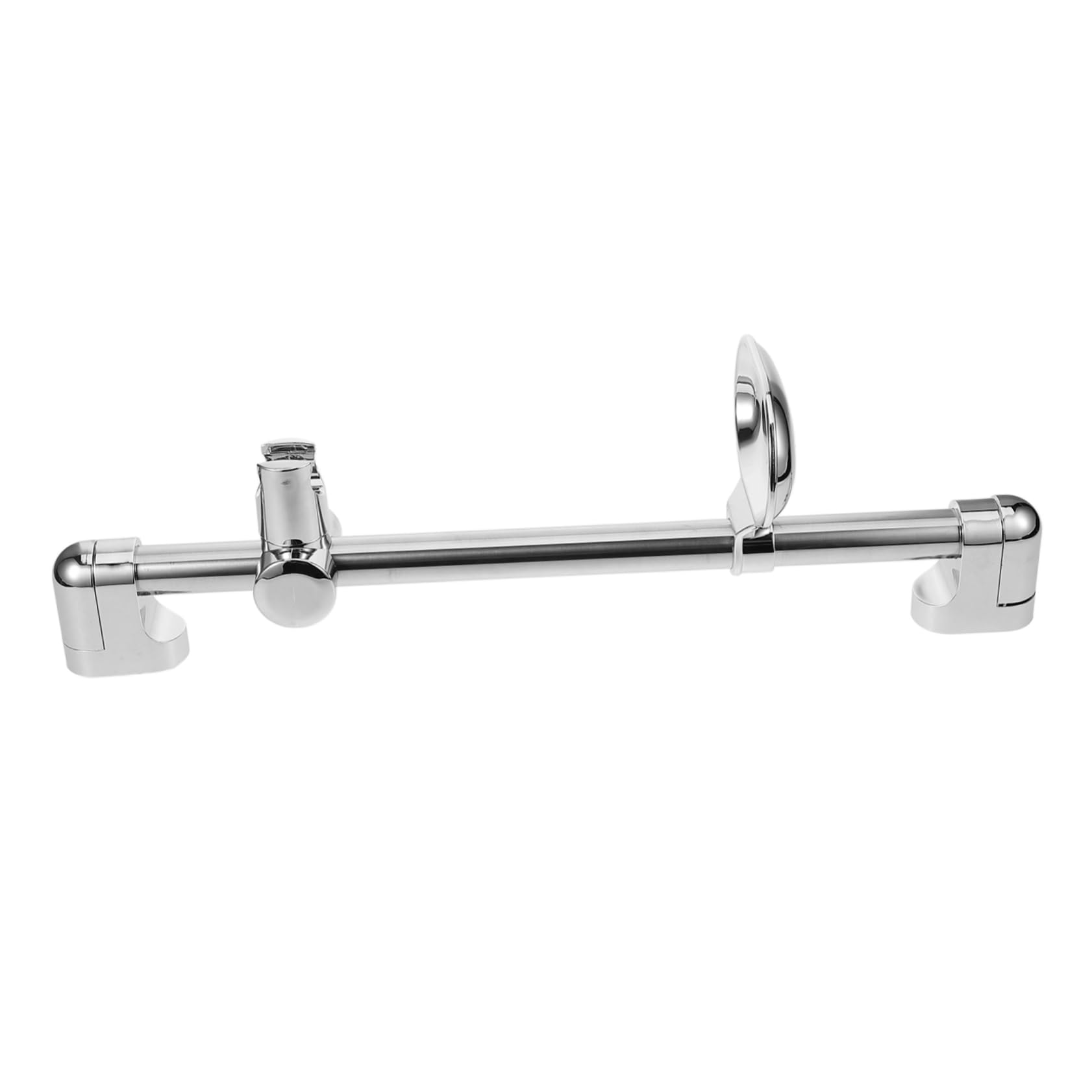 Gadpiparty 4piezas Soporte Ducha Ajustable De Inoxidable Con Barra Deslizante y Caja De Jabón Altura Regulable Para Baño Soporte Para Cabezal De Ducha