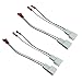 DKMUS 2 X Pairs Wire Cable Wiring Harness for Toyota Scion Ponitac Lexus Vehicles Speakers Adapter Connector Adaptor Plug 4pcs
