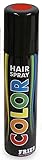 Haarspray Color für Fasching und Karneval, Diverse Farben, 100ml höchste Ergiebigkeit (rot)