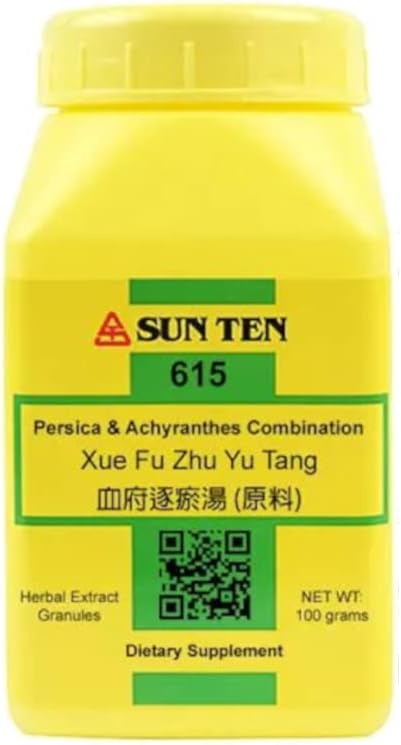 Sun Ten - Persica & Achyranthes Combination Concentrated Granules/Xue Fu Zhu Yu Tang 615, 100g