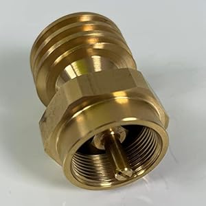 Volcano Grills Propane Valve Adapter for 1 lb Disposable LP /Steak Saver