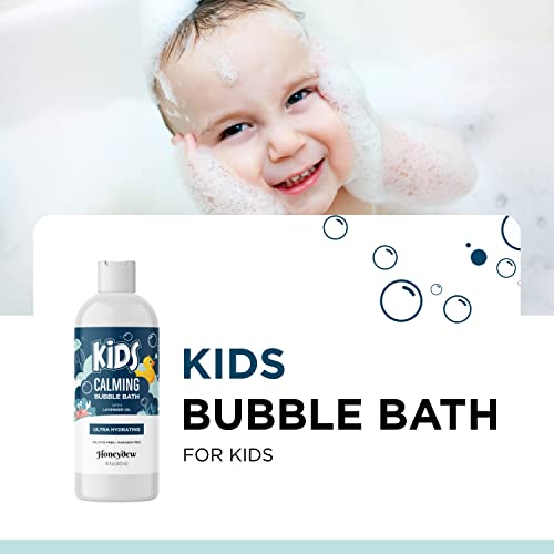 Lavender Bubble Bath For Kids With Aloe - Sudsy Bubble Bath With Aromatherapy Essential Oils For Relaxing And Lavender Oil Baby Bath Wash - Kids Bath Enriched With Nourishing Aloe Vera And Vitamin E #TOP3