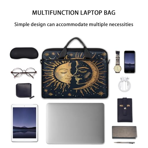 Bolsa para portátil estilo Bohemio 15 pulgadas con correa miniatura 7