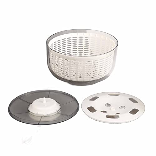 Lavadora de Legumes, Secadora, Escorredor, Centrifugador de Salada 1500mA Bateria PS PP HIPS Elétric