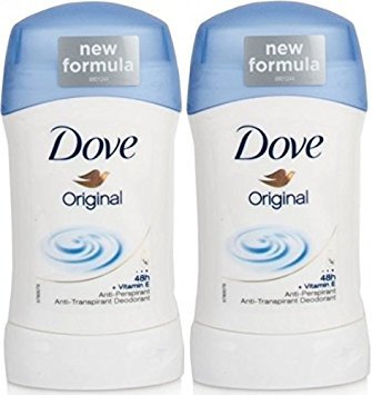 2 desodorantes Dove originales antitranspirantes, 40 ml