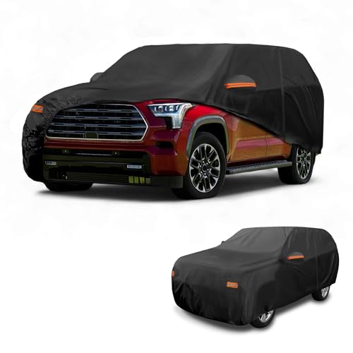 Housse voiture étanche bâche protection extérieure auto Toyota Sequoia
