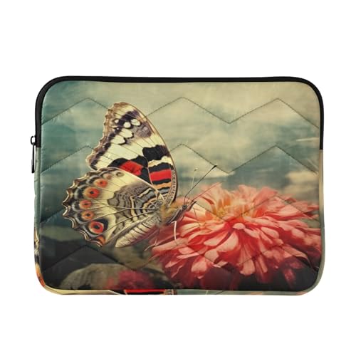 Funda vintage para laptop 13-14 pulgadas impermeable y resistente