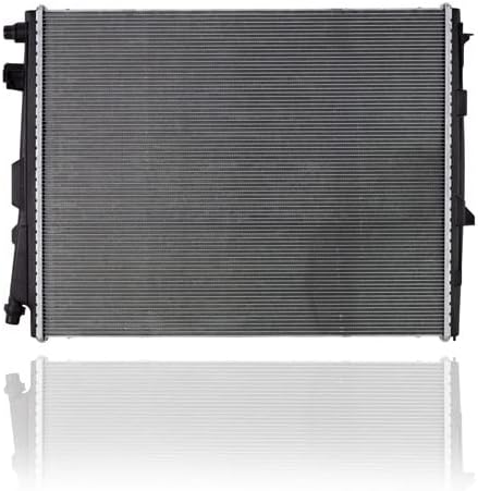 Radiator - Cooling Direct Compatible/Replacement for '19-22 BMW 330i/xDrive/m340i Sedan 2.0L L4 With Turbo Low Temperature Plastic Tank, Aluminum Core - 17118666811