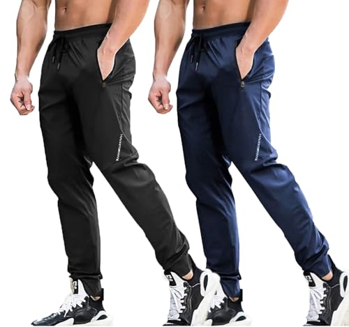 Image of Lymio Track Pant for Men || Gym Track Pant || Elastic Jogger Pant (Packs Also Available) (TP 59-61)