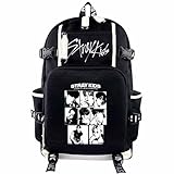 Look KPOP élégant : sac à dos moderne avec design Stray Kids, parfait pour les étudiants, les étudiants et les vrais fans de KPOP.