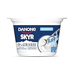 Danone, SKYR Bianco - Yogurt Cremoso Islandese Ricco in Proteine, Senza Grassi, Senza Glutine - 150 g