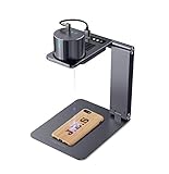 LaserPecker L1 Pro Graveur Laser, Petit Machine de Gravure Laser avec Application Smartphone Portable Laser Graveur DIY Laser Graveur Cuir, Tissus - avec support électrique, L1-PRO-PRO STAND