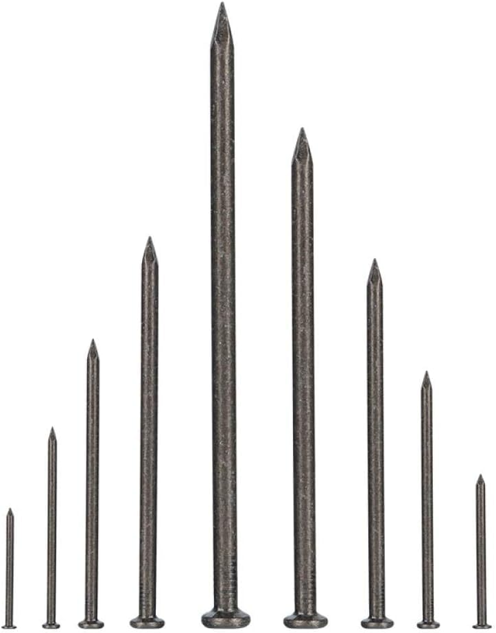 Clavos de acero, 10 cm, pack de 30 piezas miniatura 1