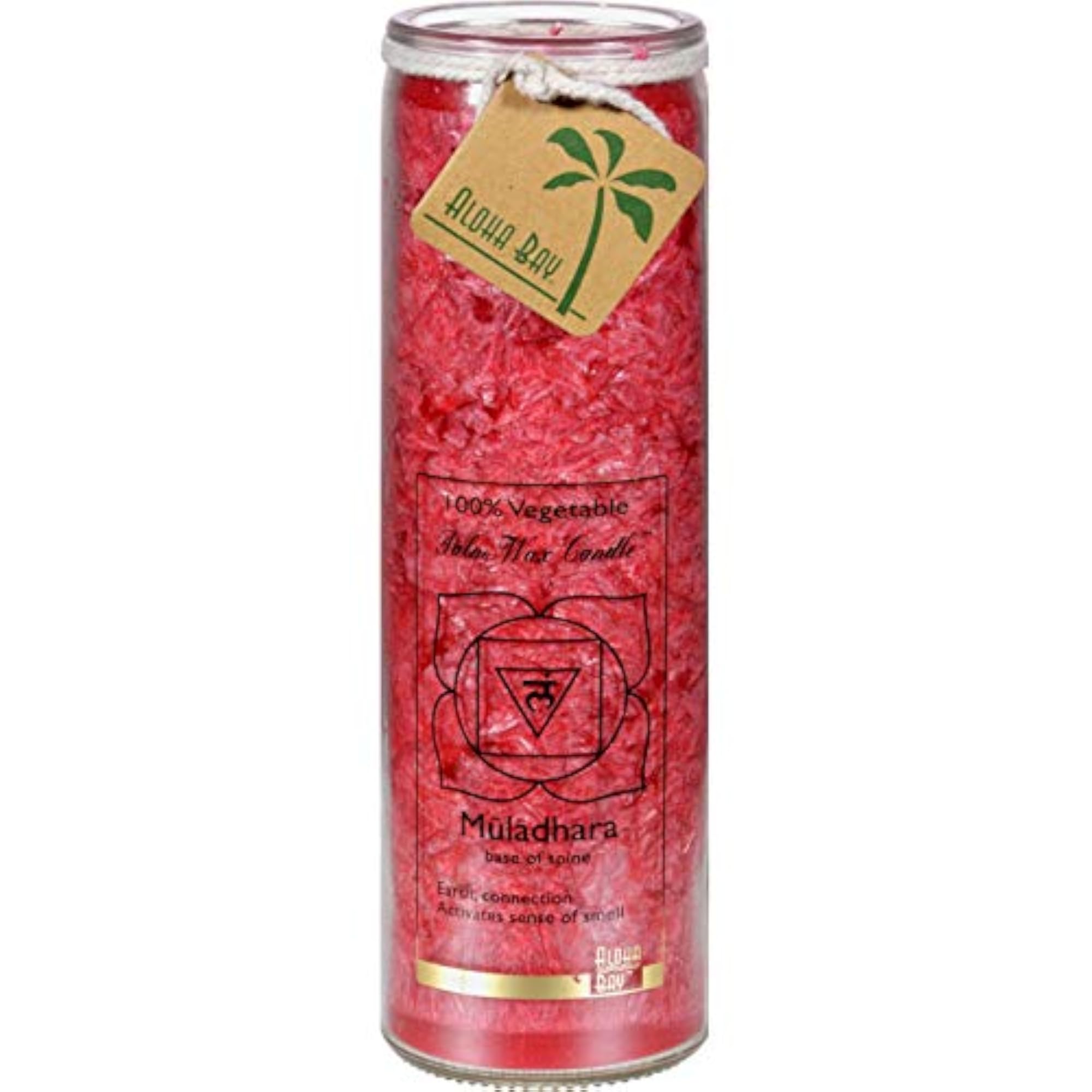 Unscented Chakra Jar Candle Muladhara