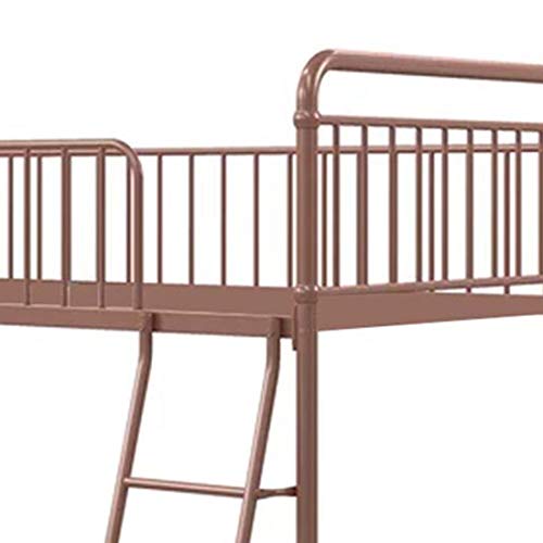 Image of APRODZ Marks Twin Bunk Bed (Metal - Gold Powder Coated)