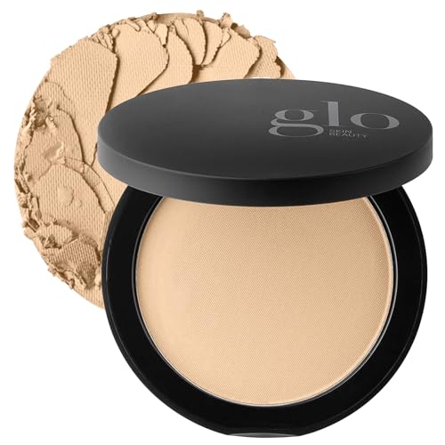 Glo Skin Beauty Pressed Base Powder Foundation Golden Medium