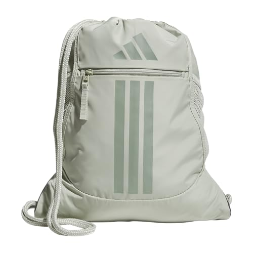 Image of adidas Alliance Sackpack - Drawstring Backpack for Sports, Small Gym Bag