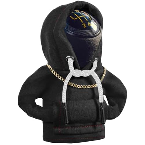 Yajeea Car Gear Shift Hoodie, Funny Mini Hoodie Car Decor, Winter Warm…