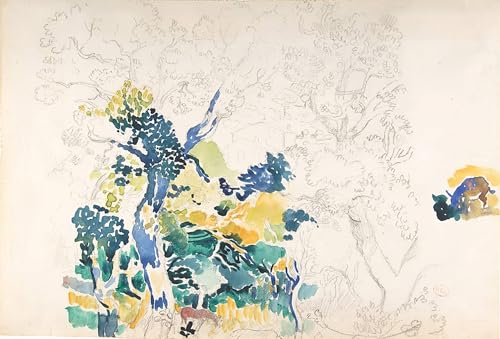 Affiche Henri Edmond Cross pour embellir un mur de bureau vide et triste