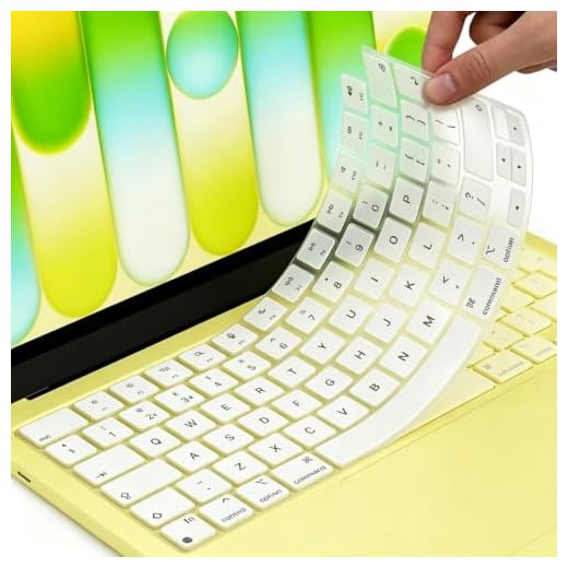 2 Pack Silicone Keyboard Cover, Keyboard Skin Protector Compatible with MacBook Pro 14/16 & Air 13.6, Washable Dustproof Ultra Thin, for A2442 A2485 A2681 A2779 A2780, White