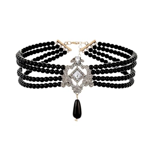 Collier rétro victorien pour femme pour sublimer un décolleté de bal