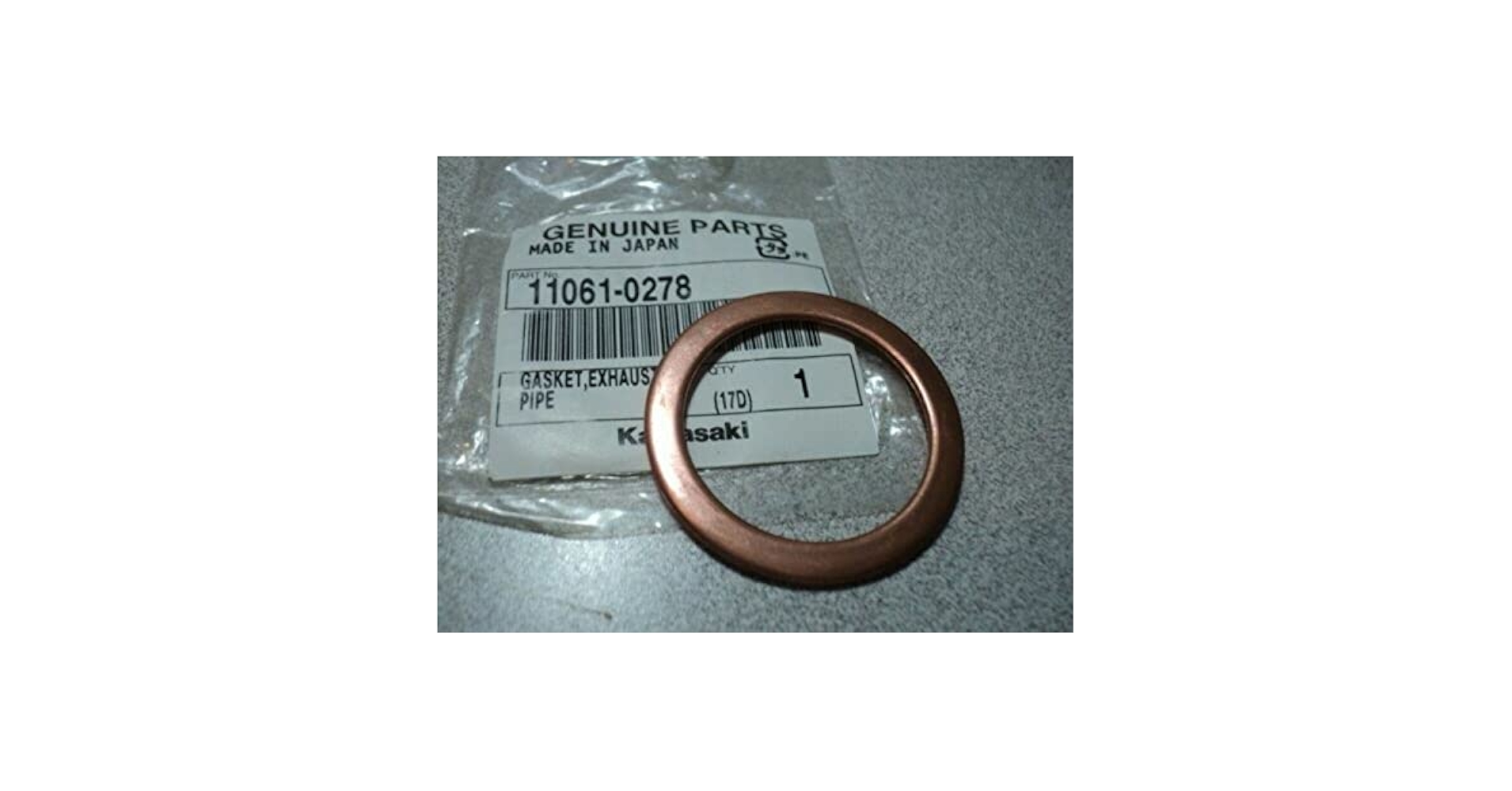 Kawasaki 2006-2014 Er-6N Versys 650 Abs Exhaust Pipe Gasket