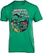 Ann Arbor T-shirt Co. Normal Healthy Adult Turtles | Funny Ninja Humor 90s Teenage Joke Men Women Mutant T-Shirt (Adult, M) Vintage Green