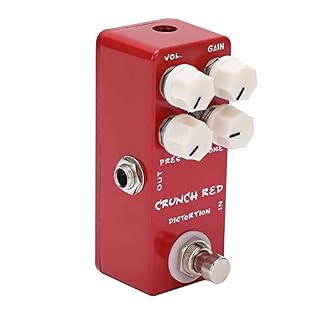 True bypass foot switch, used to switch between distortion effect and bypass state LED lights are used to indicate effect or bypass status,the distortion effecthas all metal shell, which is compact, durable and portable The distortion effect is a dev...