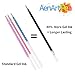 Gel Pens for Adult Coloring Books, 30 Colors Gel Marker Colored Pen with 40% More Ink for Drawing, Doodling Crafts Scrapbooks Bullet Journaling