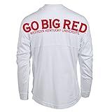 Official NCAA Western Kentucky University Big Red Hilltoppers WKU Spirit Wear Jersey T-Shirt